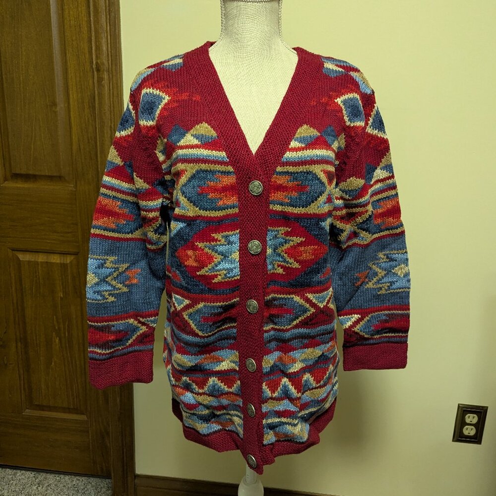Colorful Coldwater Creek Sweater NWT Vintage